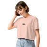 Crop top “Villafranca” – Illustration de la baie de Villefranche-sur-Mer
