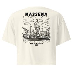 Crop Top "Massena" Souleu & Baieta Nice - Un voyage au cœur de l'Histoire de Nice !