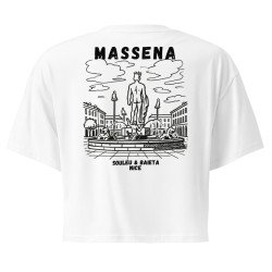 Crop Top "Massena" Souleu & Baieta Nice - Un voyage au cœur de l'Histoire de Nice !