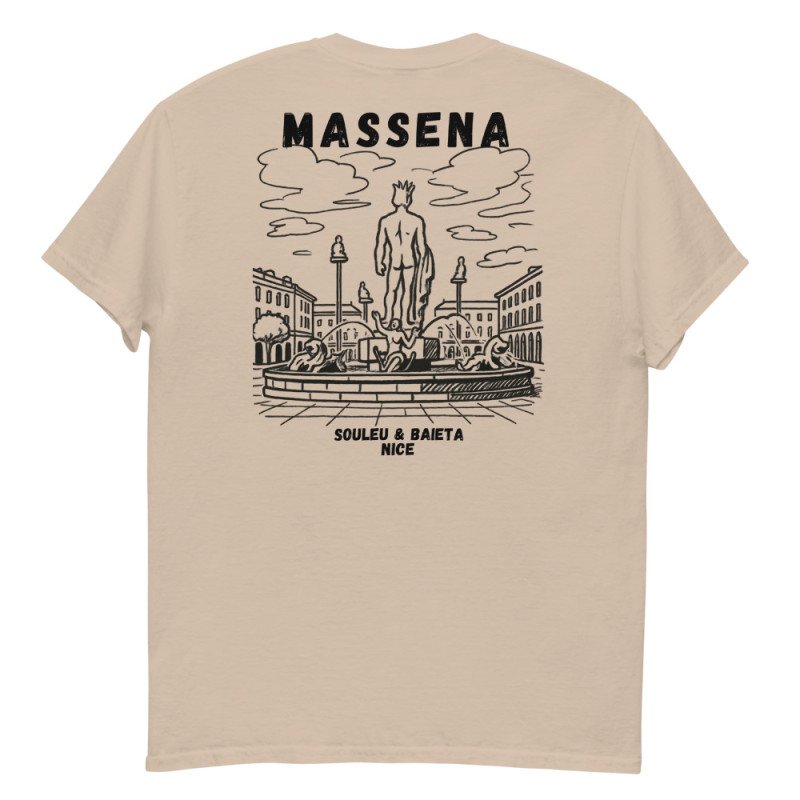 T-shirt "Masséna" Souleu & Baieta Nice T-shirt "Masséna" Souleu & Baieta Nice