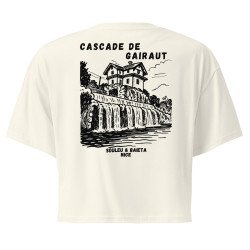 Crop top “Cascade de Gairaut” – Souleu & Baieta Nice