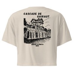 Crop top “Cascade de Gairaut” – Souleu & Baieta Nice