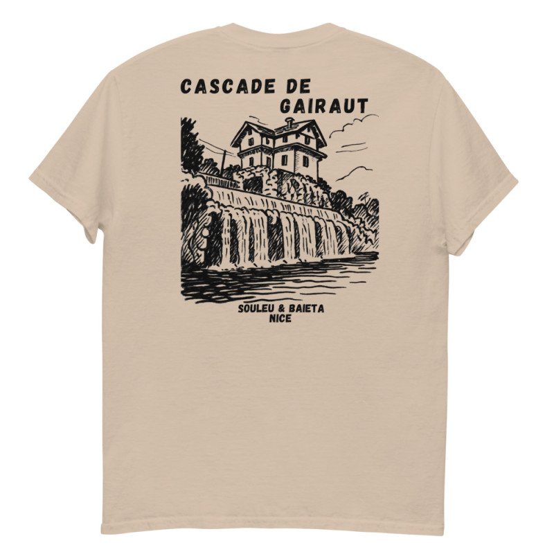 T-shirt “Cascade de Gairaut” – Souleu & Baieta Nice