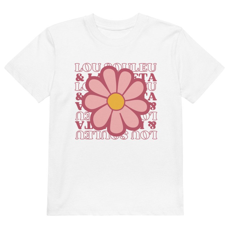 T-shirt enfant Marguerite “Lou Souleu & La Baieta” T-shirt enfant Marguerite “Lou Souleu & La Baieta”