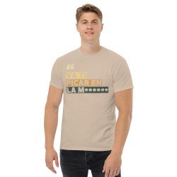 T-shirt "Va ti picar en la ***** " – L’élégance niçoise, version frontale