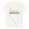 T-shirt Eh boulegue palhassou par "Souleu & Baieta" – Structuré, stylé... et un brin insolent