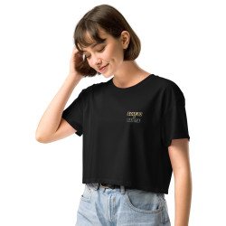 Crop top Eh boulegue palhassou by "Souleu & Baieta" – L’esprit de la Côte d’Azur