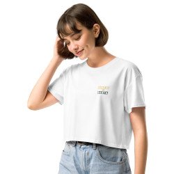 Crop top "Va ti pilha un bagne" | Souleu & Baieta