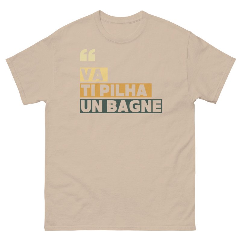 T-shirt "Va ti pilha un bagne" | "Souleu & Baieta" T-shirt "Va ti pilha un bagne" | "Souleu & Baieta"