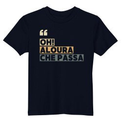 Tee-shirt enfant “Oh aloura che passa” | Édition Niçoise