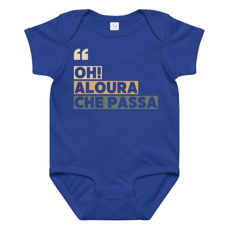 Body bébé “Oh aloura che passa” | Édition Niçoise Body bébé “Oh aloura che passa” | Édition Niçoise