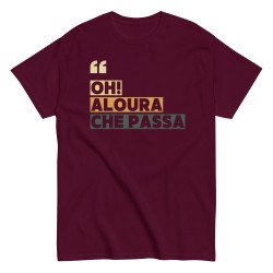 T-shirt “Oh aloura che passa” | Édition Niçoise