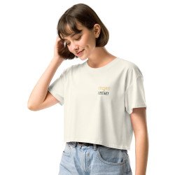 Crop top  "Oh aloura che passa” |  “Souleu & Baieta"