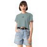 Crop Top Femme "Lou souleu mi fa canta..." | "Souleu & Baieta"