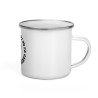 Mug émaillé  "Lou souleu mi fa canta e tu mi fa caga"