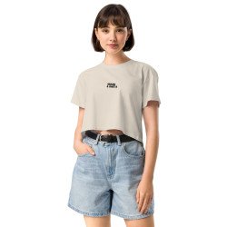 Crop Top "Souleu & Baieta" – Édition Vieux Nice