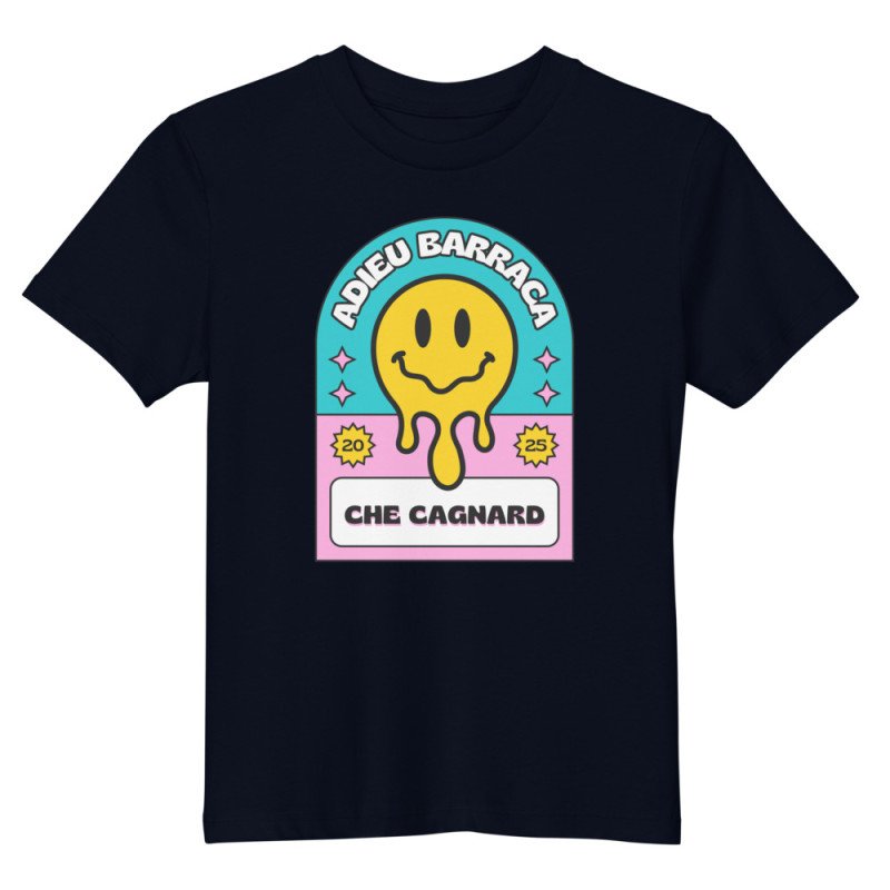 T-shirt Enfant "Adieu Barraca – Che Cagnard" Summer Edition T-shirt Enfant "Adieu Barraca – Che Cagnard" Summer Edition