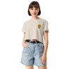 Crop Top "Adieu Barraca – Che Cagnard" (brodé & imprimé) Summer Edition