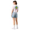Crop Top "Adieu Barraca – Che Cagnard" (brodé & imprimé) Summer Edition