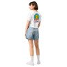 Crop Top "Adieu Barraca – Che Cagnard" (brodé & imprimé)