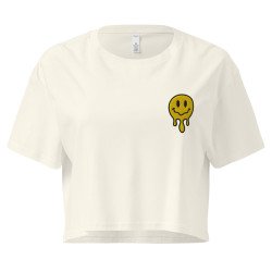 Crop Top "Adieu Barraca – Che Cagnard" (brodé & imprimé) Summer Edition
