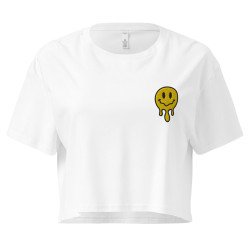 Crop Top "Adieu Barraca – Che Cagnard" (brodé & imprimé)