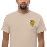 T-shirt "Adieu Barraca – Che Cagnard" (brodé & imprimé)