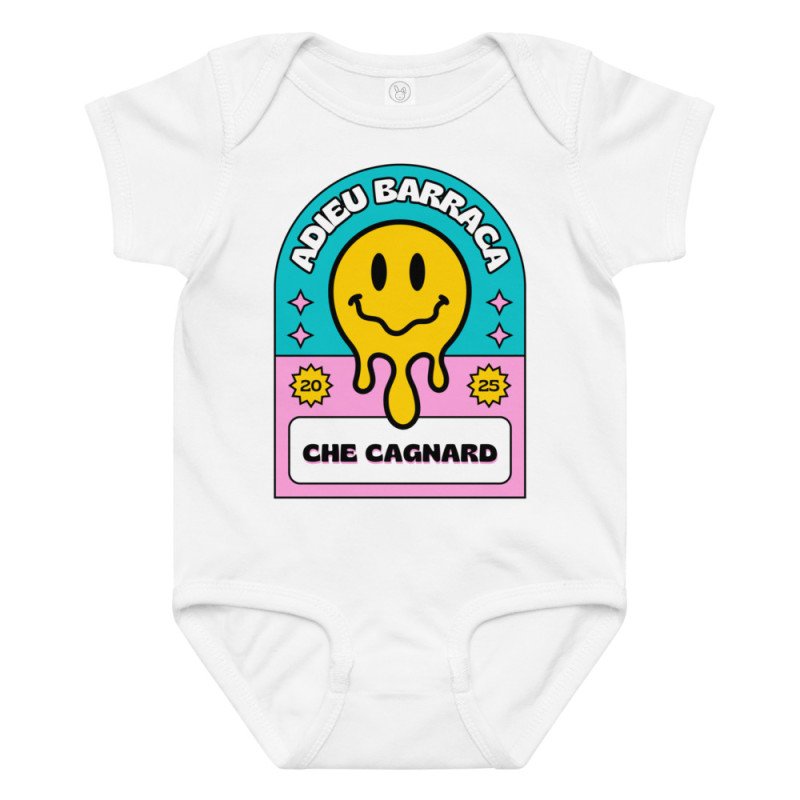 Body Bébé "Adieu Barraca – Che Cagnard" Body Bébé "Adieu Barraca – Che Cagnard"