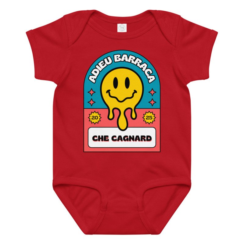 Body Bébé "Adieu Barraca – Che Cagnard" Body Bébé "Adieu Barraca – Che Cagnard"