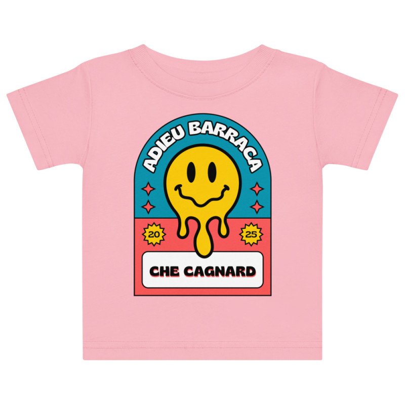 T-shirt Bébé "Adieu Barraca – Che Cagnard" T-shirt Bébé "Adieu Barraca – Che Cagnard"
