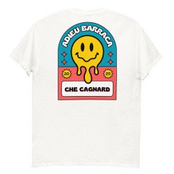 T-shirt "Adieu Barraca – Che Cagnard" (brodé & imprimé)