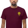 T-shirt "Adieu Barraca – Che Cagnard" (brodé & imprimé)