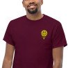 T-shirt "Adieu Barraca – Che Cagnard" (brodé & imprimé)