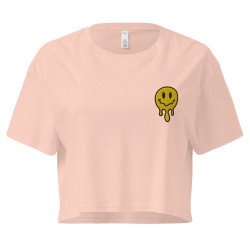 Crop Top "Adieu Barraca – Che Cagnard" (brodé & imprimé)
