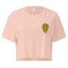 Crop Top "Adieu Barraca – Che Cagnard" (brodé & imprimé)