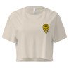 Crop Top "Adieu Barraca – Che Cagnard" (brodé & imprimé)