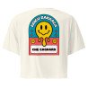 Crop Top "Adieu Barraca – Che Cagnard" (brodé & imprimé)
