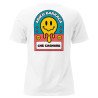 T-shirt Femme "Adieu Barraca – Che Cagnard" (brodé & imprimé)