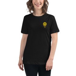 T-shirt Femme "Adieu Barraca – Che Cagnard" (brodé & imprimé)