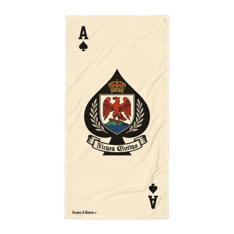 Serviette Blason de Nice - As de Pique 