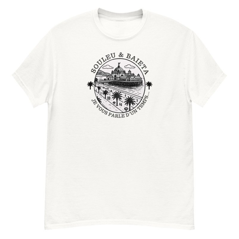 T-shirt Nice Promenade des Anglais – Ancien Casino | Souleu Baieta