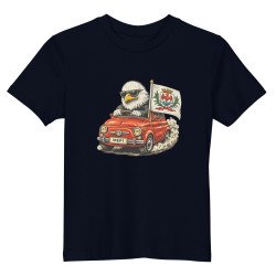 T-shirt Enfant Bio Aquila 500 Nissa Edition | T-shirt Enfant Nice | Souleu e Baieta