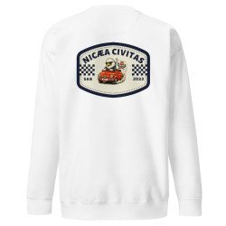 Sweat Nice Nicaea Civitas – Aigle Fiat 500 | Streetwear Côte d’Azur